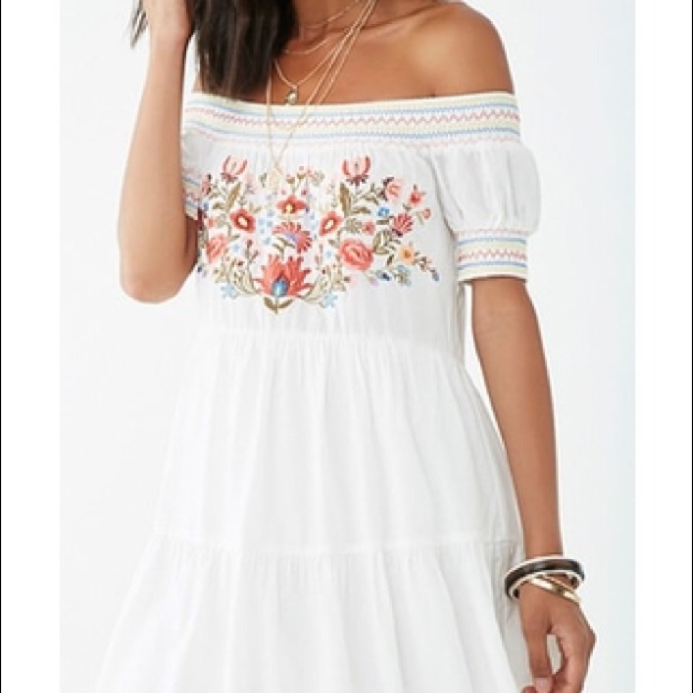 White forever 21 dress